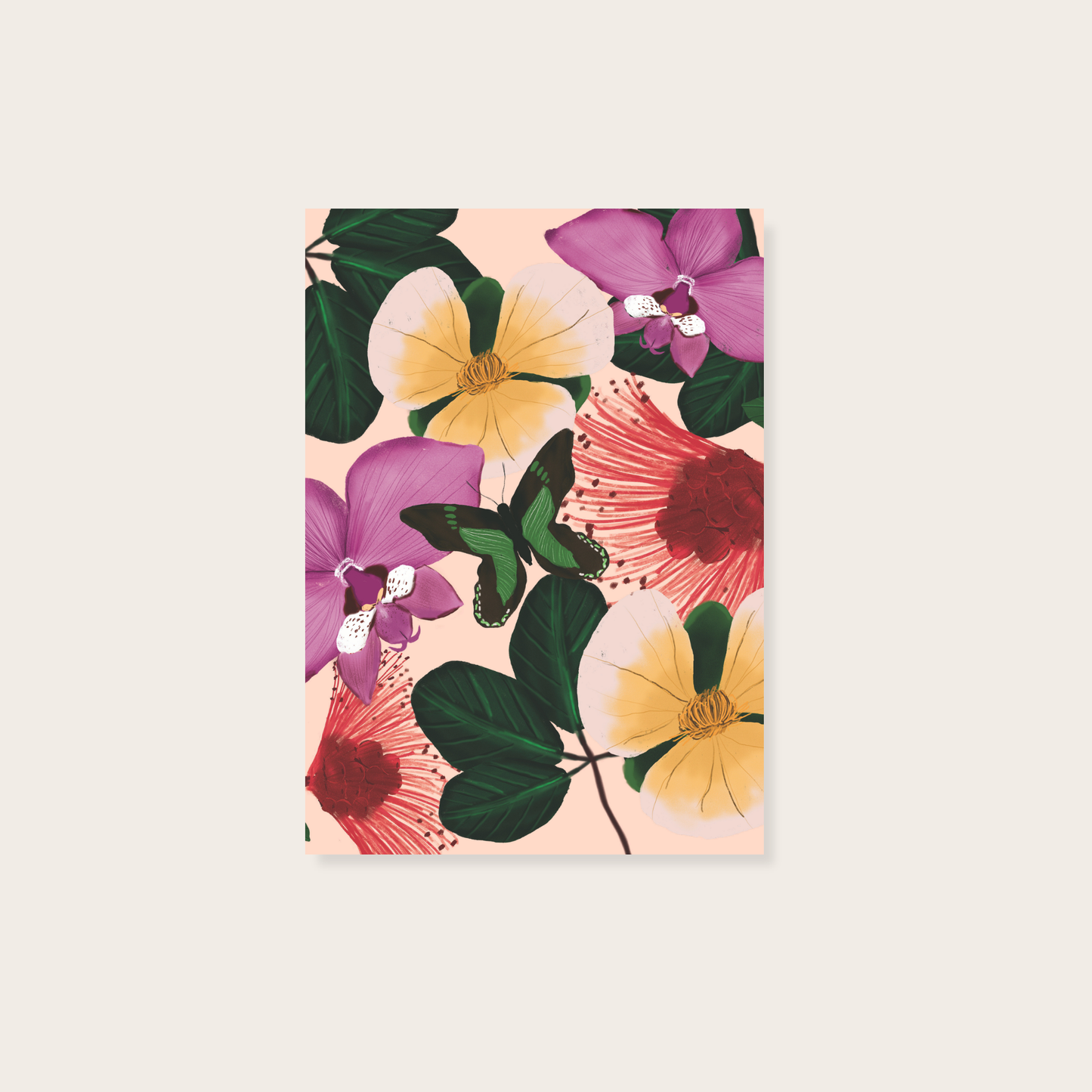 Tropical Flora Print