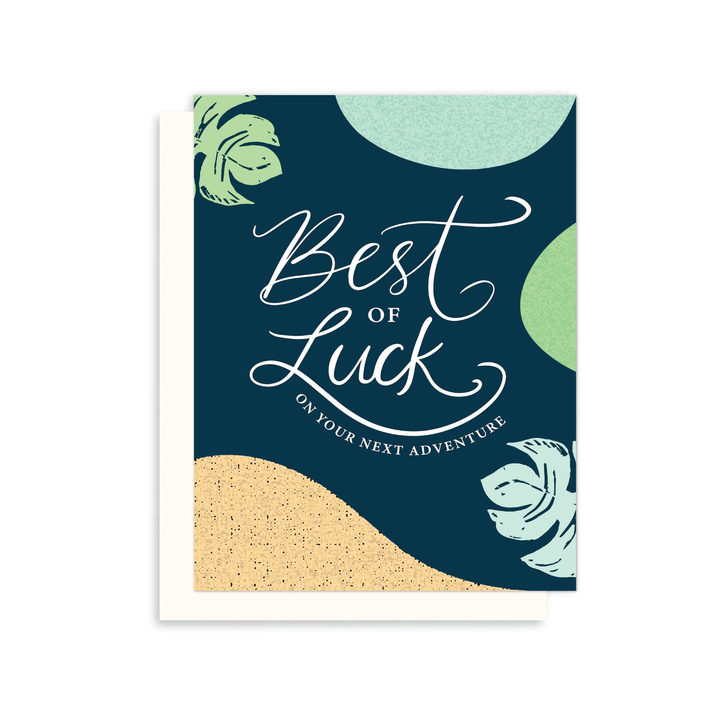 Hand Lettered Best of Luck