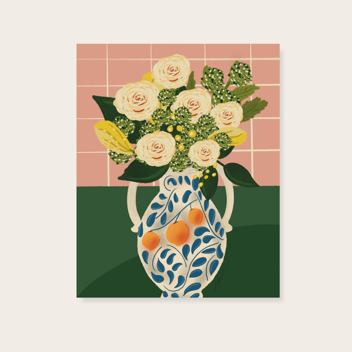 Rosas Print