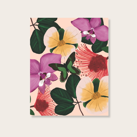 Tropical Flora Print