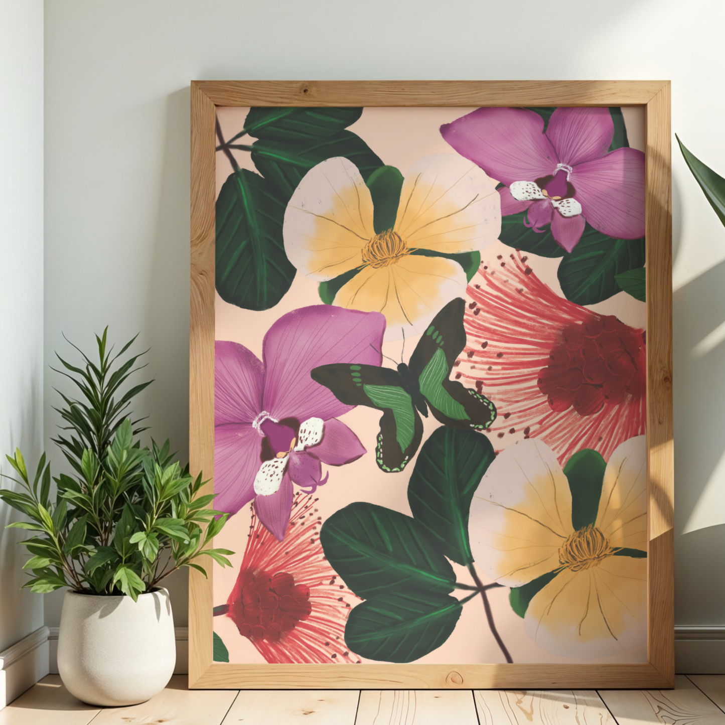 Tropical Flora Print