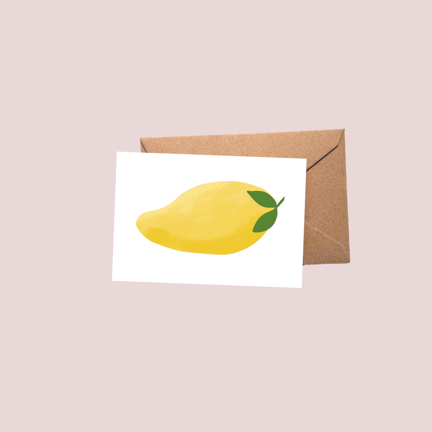 Mango Fruit Mini Enclosure Card