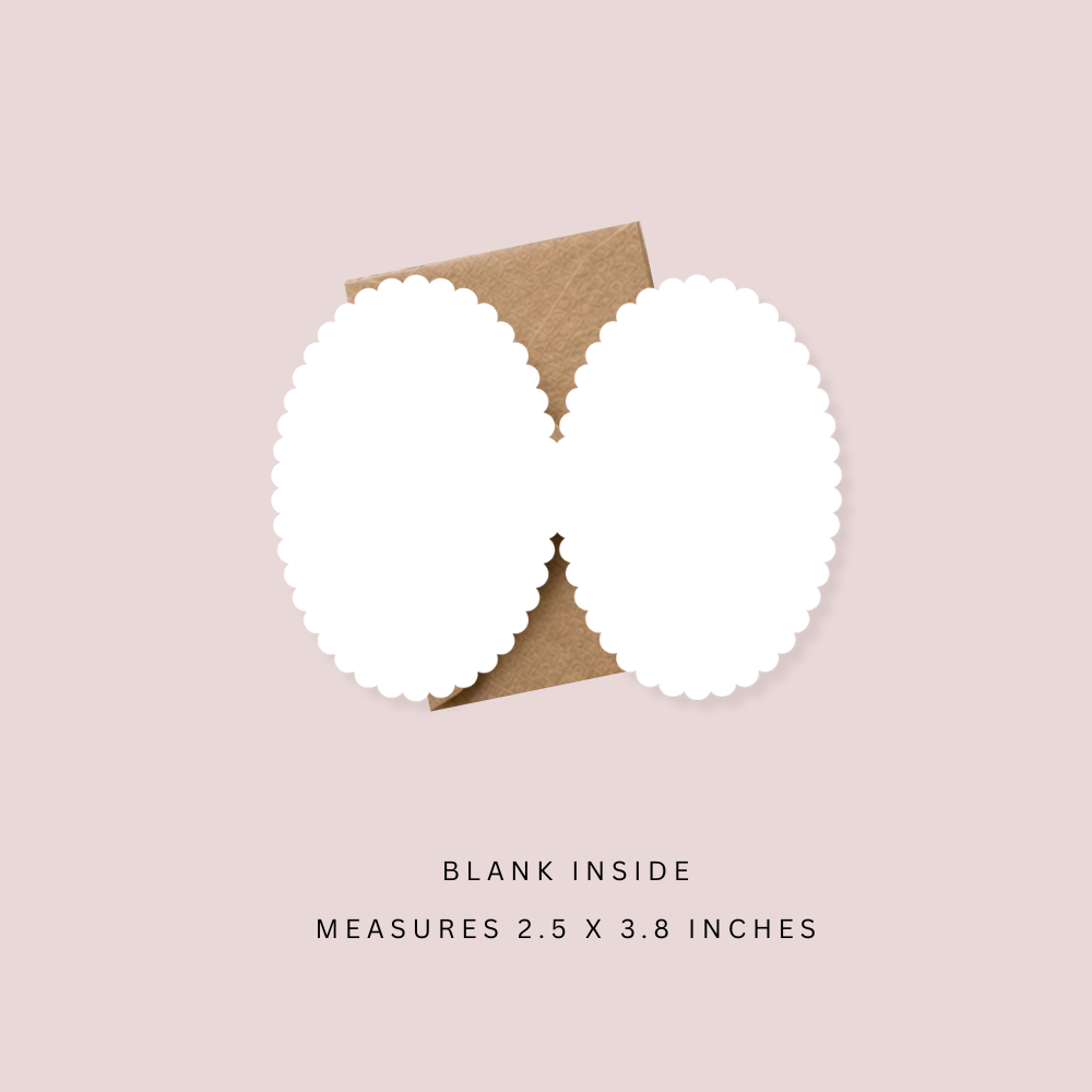 Lilikoi | Passion Fruit Mini Enclosure Card-Scallop